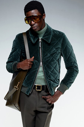 TF Green Quiltted Jacket