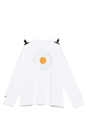 N x P Back Daisy Logo Long Sleeve T-shirts